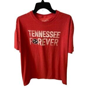 State Love Tennessee Forever Red Short Sleeve T-Shirt Mens Red XL